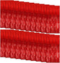20 Pack Foil Curtain Backdrop Red Metallic Tinsel Foil Fringe Curtains Photo Booth Props for Birthday Wedding Engagement Baby Shower Bachelorette Christmas Holiday Celebration Party Decorations