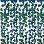 16Pcs 126Ft Royal Blue Rose Garland, Fake Rose Hanging Flowers, Artificial Flower Vine, Hanging Floral Vine Garland for Wedding, Birthday Party, Wall Arch, Halloween, Christmas Garden Backdrop Decor