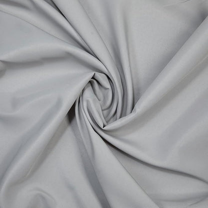 Gee Di Moda Rectangle Tablecloth - 90 x 156 Inch Silver Table Cloth for 8 Foot Table with Floor-Length Drop - Heavy Duty Washable Fabric - 8 Ft Buffet Table, Holiday Party, Wedding & Baby Shower