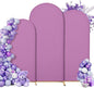 Wedding Arch Cover 4FT 5FT 6FT Arch Backdrop Cover Spandex Fitted Arch Cover for Round Top Chiara Backdrop Stand Covers for Wedding Birthday Party Baby Shower Banquet Ceremony Decoration