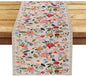 OYIMUA Boho Floral Summer Table Runner 13 x 36 Inches Colorful Flower Runners for Tables Rustic Spring Decorations for Home Indoor Outdoor Party Decor