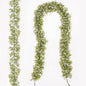 2 Pcs 5.8ft Artificial Baby Breath Flower Vines, Babys Breath Artificial Flowers Real Touch Faux Gypsophila Hanging Fake Baby's Breath Garlands for Wedding and Baby Shower Decor（Pink）