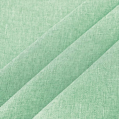 NLMUVW Light Green Round Tablecloth 36 Inch, Small Linen Table Cloth Rustic Farmhouse Table Cover for Kitchen Dining Coffee
