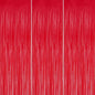 3 Pack Foil Fringe Backdrop - Pastel Red Shiny Tinsel Curtains for Party Decoration/Photo Booth Props - 3.3x8.2 FT Metallic Foil Backdrop for Birthday, Wedding, Graduation, Christmas.