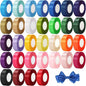 NESCCI 800 Yards Ribbon,1 Inch Satin Ribbon,Single Face Satin Ribbons, Perfect for Gift Wrapping,Wedding Decoration,Handmade Bows,Wrapping Bouquet,Halloween, Christmas