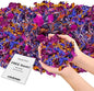 Dried Flower Mixed Flowers Biodegradable Confetti - Real Flower Petals for Weddings, Flower Girl Toss, Wedding Send Off Ideas, Party Table Decoration | Boxed - 8oz (0.5lbs)