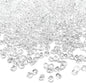 Reusable Fake Ice Cubes 2500 pcs 6 x 9 mm for Rock Crystals Treasure Gems for Table Scatters, Vase Fillers, Wedding Photography Props Vase Fillers