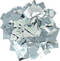 Ultimate Confetti, Rectangular Silver Mylar Shiny Foil Metallic Confetti for Cannon and Launcher use - Mother’s Day Confetti for Wedding, Parties, Gender Reveal and Live Events - 1 lb, 16 oz