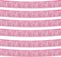 6 Pack 10 Feet Foil Fringe Garland Metallic Tinsel Streamers Banner Wall Hanging Curtain Backdrop Banner for Parade Floats, Thanksgiving, Christmas, Birthday, Halloween Party Decorations(Pink)