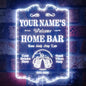 ADVPRO Personalized Your Name Home Bar RGB Dynamic Glam LED Sign - Cut-to-Edge Shape - Smart 3D Decoration - Multicolor Signage st06s32-fnd-p11c-tm-c
