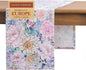 Maison d' Hermine Table Runner 100% Cotton Single Layer Table Runners 108 inches Long Decorative for Home Kitchen Dining Party Wedding Bridal Shower Spring Summer (Floral Love, 14.50" x 108")