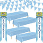 Oktoberfests Decorations Kit,German Party Supplies,Oktoberfests Flag Banner,Tablecloth Decoration Beers Festival Party Accessories