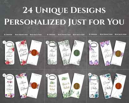 Wedding Bottle Opener Favors for Guests in Bulk, Hearts Shape Bottle Opener, Personalized Party Favors in Bulk, Wedding Favor Guests. 20 to 300 pcs. Custom Fridge Bottle Opener (Rectangular)
