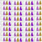 8P Purple-Gold Party Decoration Tassel Garland, Tassels Banner Streamers for Parade Floats, Bachelorette, Wedding, Birthday, Halloween, Christmas, Bridal/Baby Shower Party Decorations