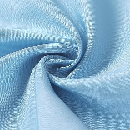 Cloth Napkins 17x17 inch Washable Polyester Dinner Napkins Soft Table Napkins for Wedding Party Dining Banquet(Blue Mist,50PCS)