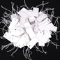 Shappy 300 Pcs 0.8 x 1.58 Inches White Price Display Tags Marking Labels Display Hanging Tags with Elastic String