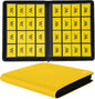 Premium 1000+ Pockets Card Binder,16 Pockets Trading Card Binder Ringless Side Loading Trading Card Album Folder for TCG -Yellow