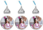 Andaz Press Bulk Photo Personalized Gift and Party Favors Collection, Chocolate Drop Labels for Kisses, Custom Photo, 240-pack