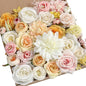 Serra Flora Artificial Wedding Flowers Bouquets Centerpieces Faux Flowers Combo for Fake Flowers with Leaves DIY Floral Arrangements Bridal Baby Shower Home Decor