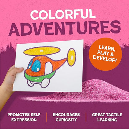 Hygloss Colored Sand for Crafts – 3 lb Bottle, Brown – Vibrant Colorful Fine Sensory Play Sand Art Kits for Kids – Classroom Activities for Children 3 4 5 6 7 8 9 10 11 12 – Safe for Ages 3+