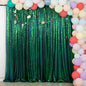 ShinyBeauty Sequin Backdrop 10x10FT Iridescent Green | Glitter Photo Background for Wedding, Baby Birthday, Photography Booth Decor Party Backdrop Curtain