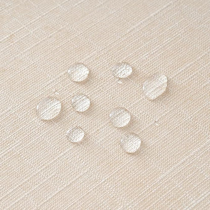 NLMUVW Linen Tablecloth for Rectangle Table, Champagne Table Cloth Extre Long Water Resistant Farmhouse for Party Kitchen Dining, 54 x 120 Inch