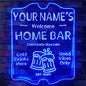 ADVPRO Personalized Your Name Home Bar RGB Dynamic Glam LED Sign - Cut-to-Edge Shape - Smart 3D Decoration - Multicolor Signage st06s43-fnd-p11-tm-c