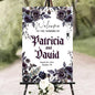 Halloween Wedding Welcome Sign, Til Death Do Us Part Welcome Sign, Halloween Couples Shower, Gothic Love Wedding Welcome, Signage Halloween Reception, Welcome Wedding Sign With Stand Decorations