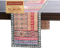 Maison d' Hermine Table Runner 100% Cotton Double Layer Table Runners 72 inches Long for Thanksgiving Christmas Decorations Home Kitchen Dining Party Wedding (Ispahan, 14.5" x 72")