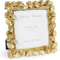 Cuspin Vintage Picture Frame 6x6 Gold Frames, Gold Ornate Leaf Textured Hand-Crafted Resin with Glass Front Antique Photo Frame for Tabletop Display, Retro Design Home Decor