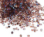 PATIKIL 14000Pcs Wedding Table Scatter Confetti Crystals 3mm Acrylic Diamonds Vase Fillers Gems for Table Centerpiece Decorations Bridal Shower Party, Dark Brown AB