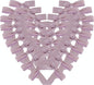 50pcs 1-1/2" Lavender Satin Ribbon Bows with Twist Ties Mini Ribbon Bows for Candy Partiy Decoration Gift Packing&Wrapping Accessoried(Lavender)