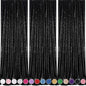 Black Backdrop for Graduation Decorations: 2ftx8ft Black Sequin Halloween Backdrop Curtains Panels Wedding Ceremony Party Home Decorations 3 Packs