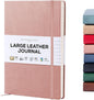 BEECHMORE BOOKS Lined Journal Notebook, 8.5 x 11.5 inch, A4 160 Lined Pages, Hardcover Leather Journals for Women, Men, Writing and Notebooks for Work - 120 GSM Thick Paper, Gifts Box Included