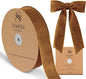 Copper Velvet Ribbon 1.5'' 25 Yards for Christmas Tree, Gift Wrapping, Flower Bouquet, Wreath Decorations, Bow Making