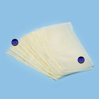 MDS Pack of 300 PCS Organza Chair Sashes Wider Dining Chair Bows Ribbon Tie Back for Wedding Party Birthday Bridal Shower Reception Event Banquet Home Chair Cover Decoration - Ivory