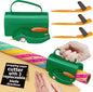 Wrapping Paper Roll Cutter Tool with 3 pcs Replaceable Blade Kit Gift Wrapping Paper Cutter for Christmas and Birthday Wrapping Paper Gift Wrap Cutter Holder Tube Slicing Trimming.