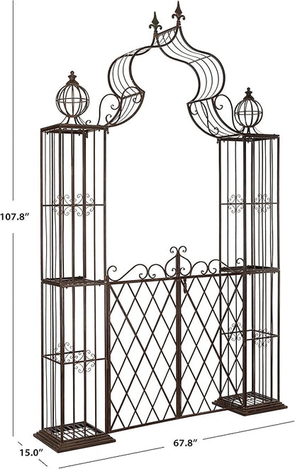 SAFAVIEH Outdoor Collection Beatrix Arbor