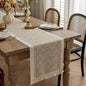 Table Runners 107 Inches,Waterproof Boho Table Runner with Tassel Fringe,Table Runner for Party Coffee Table