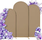 Wedding Arch Cover 4FT 5FT 6FT Arch Backdrop Cover Spandex Fitted Arch Cover for Round Top Chiara Backdrop Stand Covers for Wedding Birthday Party Baby Shower Banquet Ceremony Decoration