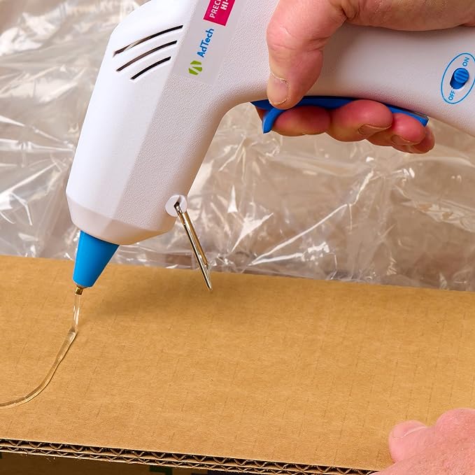 AdTech Crystal Clear Hot Glue Gun Sticks (W220-14ZIP50) – Full Size Hot Glue Sticks. All-Purpose Glue Sticks for Crafting, Scrapbooking & More. 50 Pieces. Length: 4” Diameter: .44”. (Pack of 2)