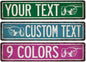 Custom Sign Customizable Sign Directional Sign This Way Sign - Made In USA - Street Signs For Bedroom Road Signs Personalized Metal Signs 104180015001