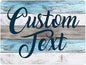 Custom Sign, Custom Street Sign, 11 Font Colors, 13 Font Styles, 4 Hole Options, 22 Sizes, 18x24 Inches, Rust Free DiBound, Fade Resistant, Made in USA by My Sign Center (Coastal)