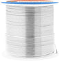 Mandala Crafts 20 Gauge Anodized Aluminum Craft Wire for Jewelry Making - 100 FT Colored Flexible Silver Tone Wire - Bendable for Bonsai Armature Crafting Sculpting