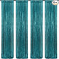 Poise3EHome Teal Sequin Backdrop Curtain,4 Panels 2FTx8FT Glitter Background for Party Birthday Party Baby Shower Wedding Christmas Thanksgiving Halloween Holiday Festival Decor