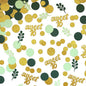 300PC Gold Glitter and Sage Green Sweet 16 Party Decorations Greenery Happy 16th Birthday Confetti for Table Sweet Sixteen Party Decor Supplies