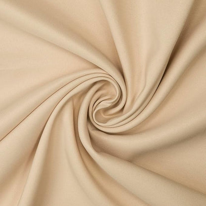 Gee Di Moda Square Tablecloth - 52 x 52 Inch Beige Table Cloth for Small Square or Round Tables - Heavy Duty Washable Fabric - for Buffet Table, Holiday Party, Dinner, Wedding & Baby Shower