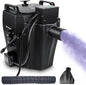 3500W Dry Ice Machine, Portable Low Lying Fog Machine with Tube Nozzle, Dry Ice Fog Machine for Stage Wedding Party Bar KTV Events, Black