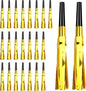 Noise Makers, 24 PCS Gold Noise Makers, Glitter Metallic Fringed Party Blowers Noisemakers Horns for Adults for Birthday Sporting Events Christmas 2025 New Year Eve Party Favor Supplies Decorations