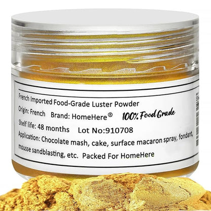 HomeHere Luster Powder Dust Edible Cake Dust, 7g